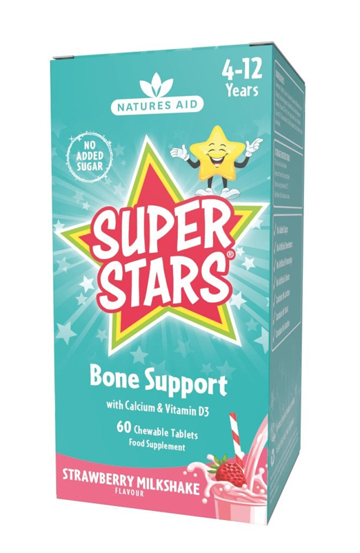 Natures Aid Super Stars Bone Support 60 tabs